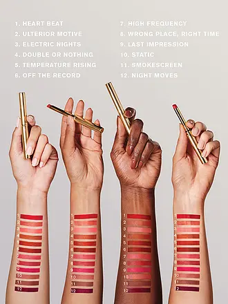 ESTÉE LAUDER | Rossetto - Pure Color Explicit Silk Matte Lipstick (301 SmokeScreen) | dunkelrot